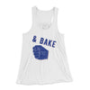 Bake Women's Flowey Tank Top White | Funny Shirt from Famous In Real Life