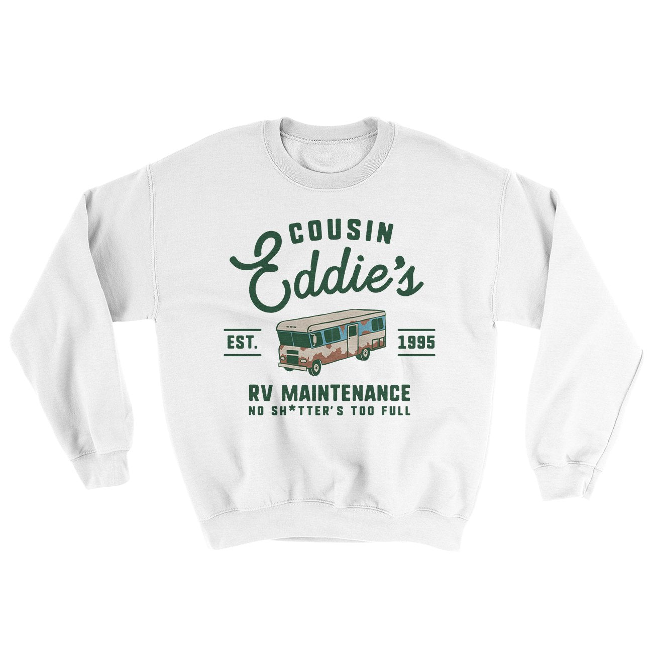 Cousin Eddie's RV Maintenance Funny Movie Men/Unisex Ugly Sweater | Funny Shirt from Famous In Real Life