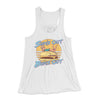 Sun's Out Buns Out Funny Women's Flowey Tank Top White | Funny Shirt from Famous In Real Life