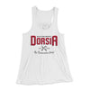 Restaurant Dorsia Women's Flowey Tank Top White | Funny Shirt from Famous In Real Life