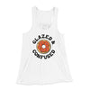 Glazed & Confused Women's Flowey Tank Top White | Funny Shirt from Famous In Real Life
