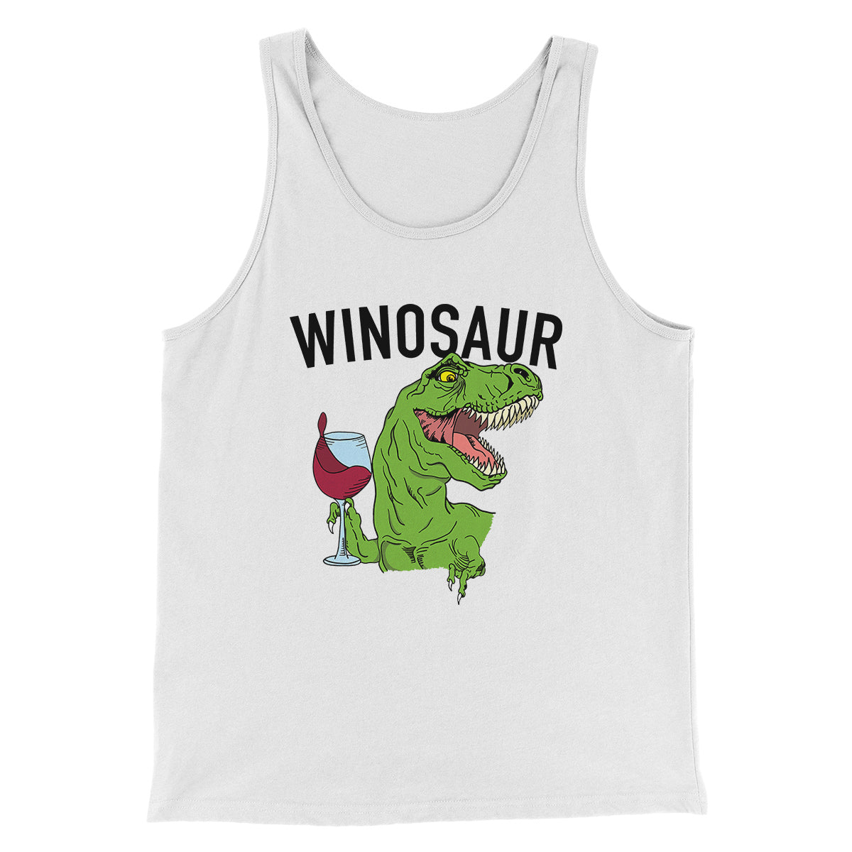 Winosaur Funny Men/Unisex Tank Top | Funny Shirt from Famous In Real Life