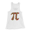 Apple Pi Women's Flowey Tank Top White | Funny Shirt from Famous In Real Life