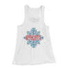 Hawkins Middle Snow Ball Women's Flowey Tank Top White | Funny Shirt from Famous In Real Life