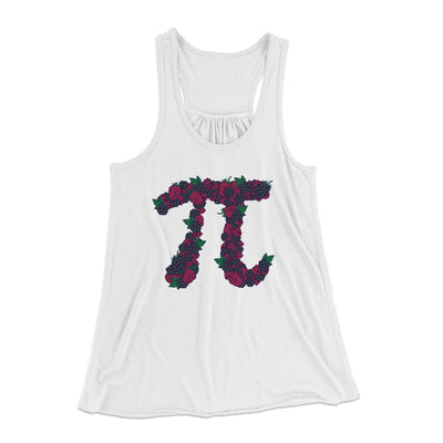 Raspberry Pi Women's Flowey Tank Top White | Funny Shirt from Famous In Real Life