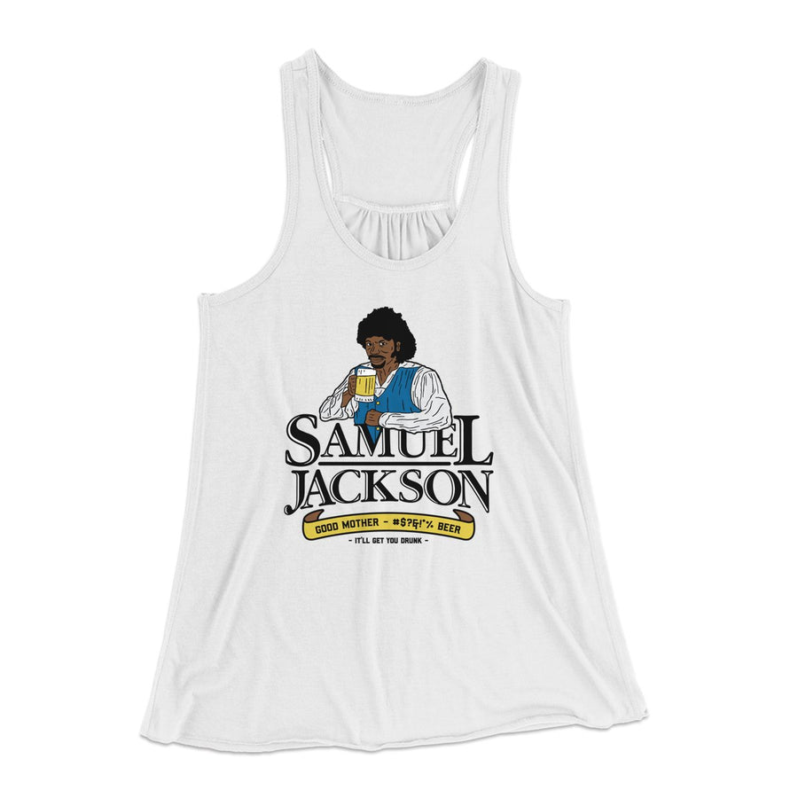 Samuel L. Jackson Women's Flowey Tank Top | Funny Shirt from Famous In Real Life