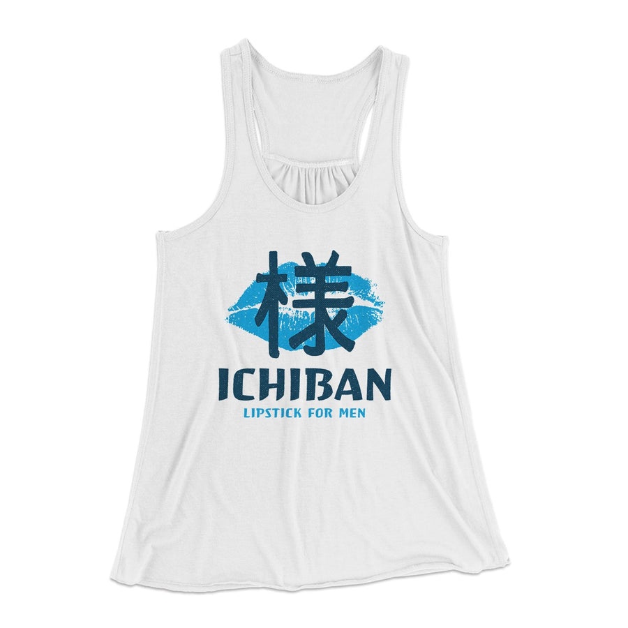 Ichiban Lipstick Women's Flowey Tank Top | Funny Shirt from Famous In Real Life
