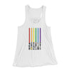 Lightsaber Color Rainbow Women's Flowey Tank Top White | Funny Shirt from Famous In Real Life