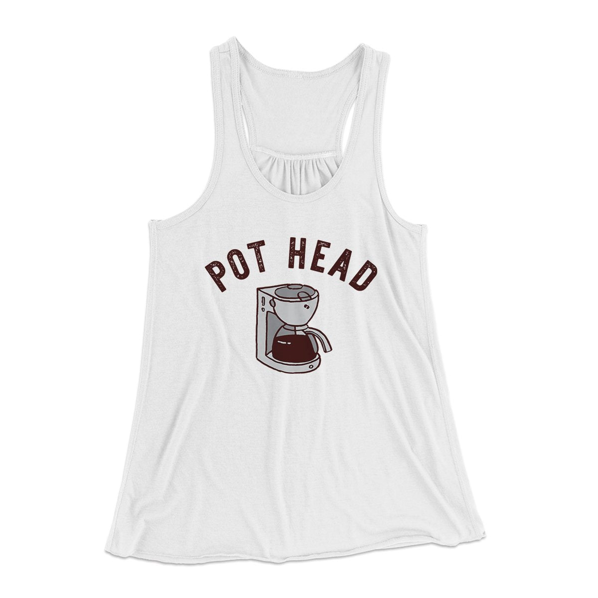 Pot Head Women's Flowey Tank Top | Funny Shirt from Famous In Real Life