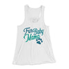 Fur Baby Mama Women's Flowey Tank Top White | Funny Shirt from Famous In Real Life