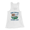 Bobby Boucher Football Camp Women's Flowey Tank Top White | Funny Shirt from Famous In Real Life
