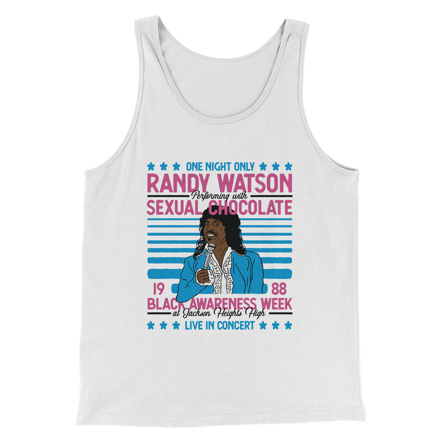 Randy Watson Sexual Chocolate Funny Movie Men/Unisex Tank Top | Funny Shirt from Famous In Real Life