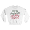 Merry Christmas Ya Filthy Animal Sweatshirt White | Funny Shirt from Famous In Real Life
