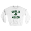 Dublin Vision Ugly Sweater White | Funny Shirt from Famous In Real Life