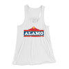 Alamo Beer Women's Flowey Tank Top White | Funny Shirt from Famous In Real Life