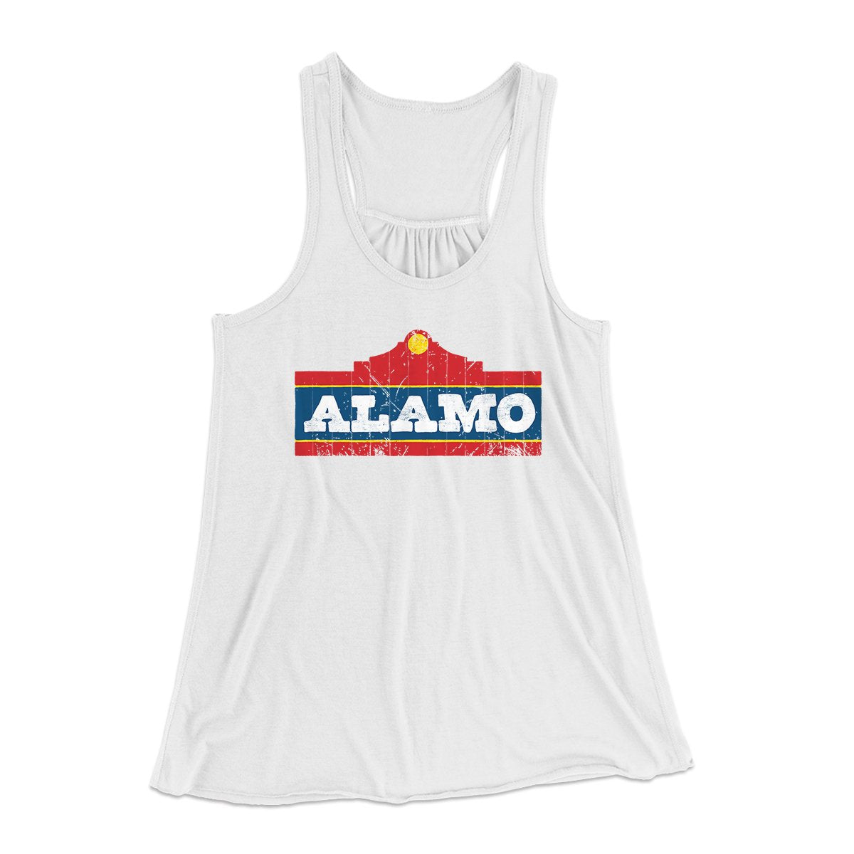 Alamo Beer Women's Flowey Tank Top | Funny Shirt from Famous In Real Life