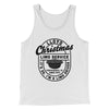 Lloyd Christmas Limo Service Funny Movie Men/Unisex Tank Top White/Black | Funny Shirt from Famous In Real Life