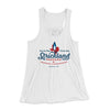 Strickland Propane Women's Flowey Tank Top White | Funny Shirt from Famous In Real Life
