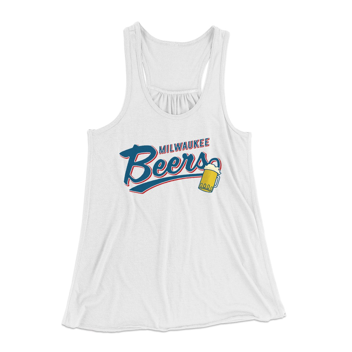 Milwaukee Beers Women's Flowey Tank Top | Funny Shirt from Famous In Real Life