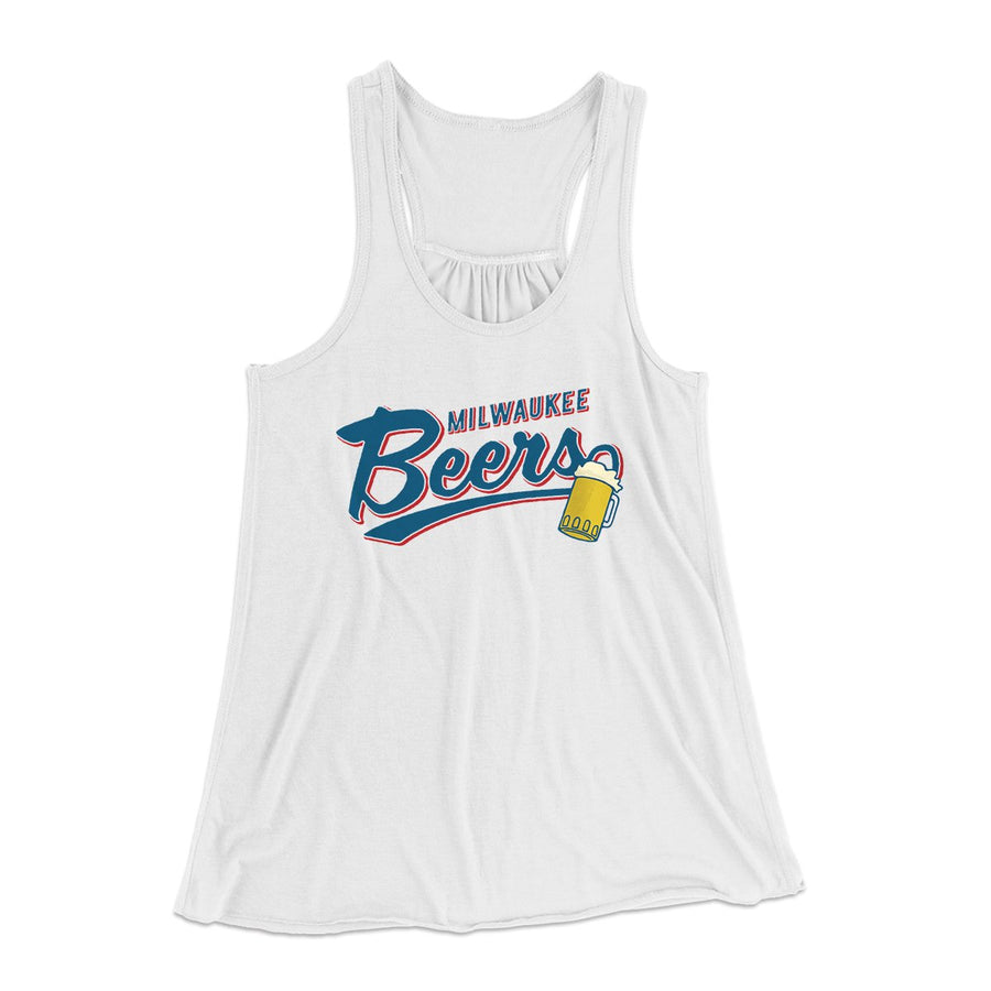 Milwaukee Beers Women's Flowey Tank Top | Funny Shirt from Famous In Real Life