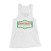 Chotchkie's Restaurant Women's Flowey Tank Top White | Funny Shirt from Famous In Real Life