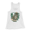 Dr. Fünke Band Women's Flowey Tank Top White | Funny Shirt from Famous In Real Life