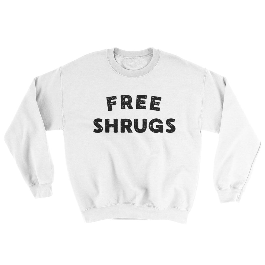 Free Shrugs Ugly Sweater | Funny Shirt from Famous In Real Life