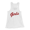 Girls Team Women's Flowey Tank Top White | Funny Shirt from Famous In Real Life