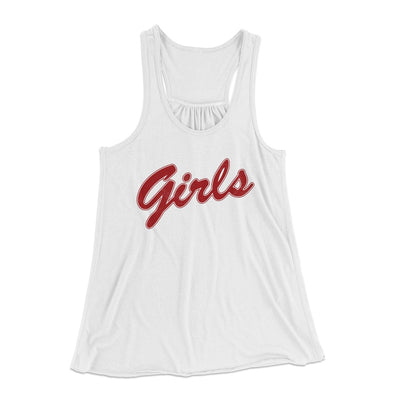 Girls Team Women's Flowey Tank Top White | Funny Shirt from Famous In Real Life
