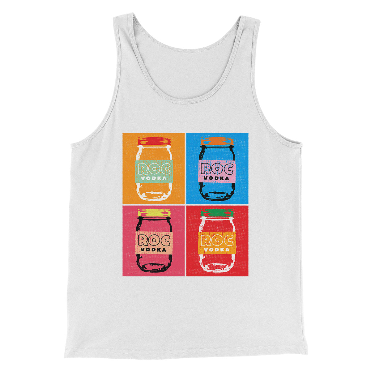 Roc Vodka Men/Unisex Tank Top | Funny Shirt from Famous In Real Life