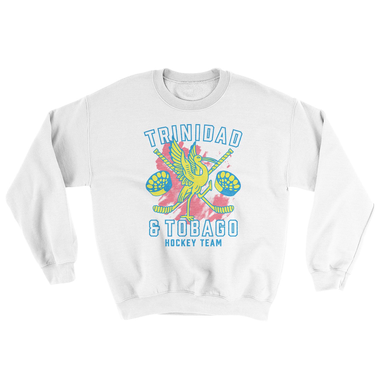 Trinidad & Tobago Hockey Ugly Sweater White | Funny Shirt from Famous In Real Life