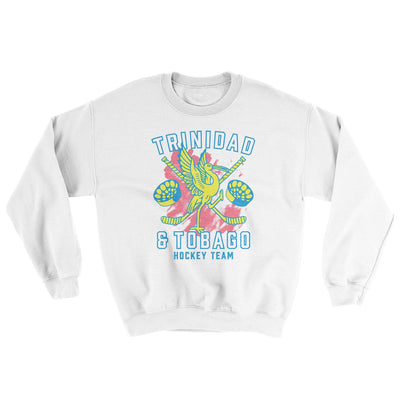 Trinidad & Tobago Hockey Ugly Sweater White | Funny Shirt from Famous In Real Life