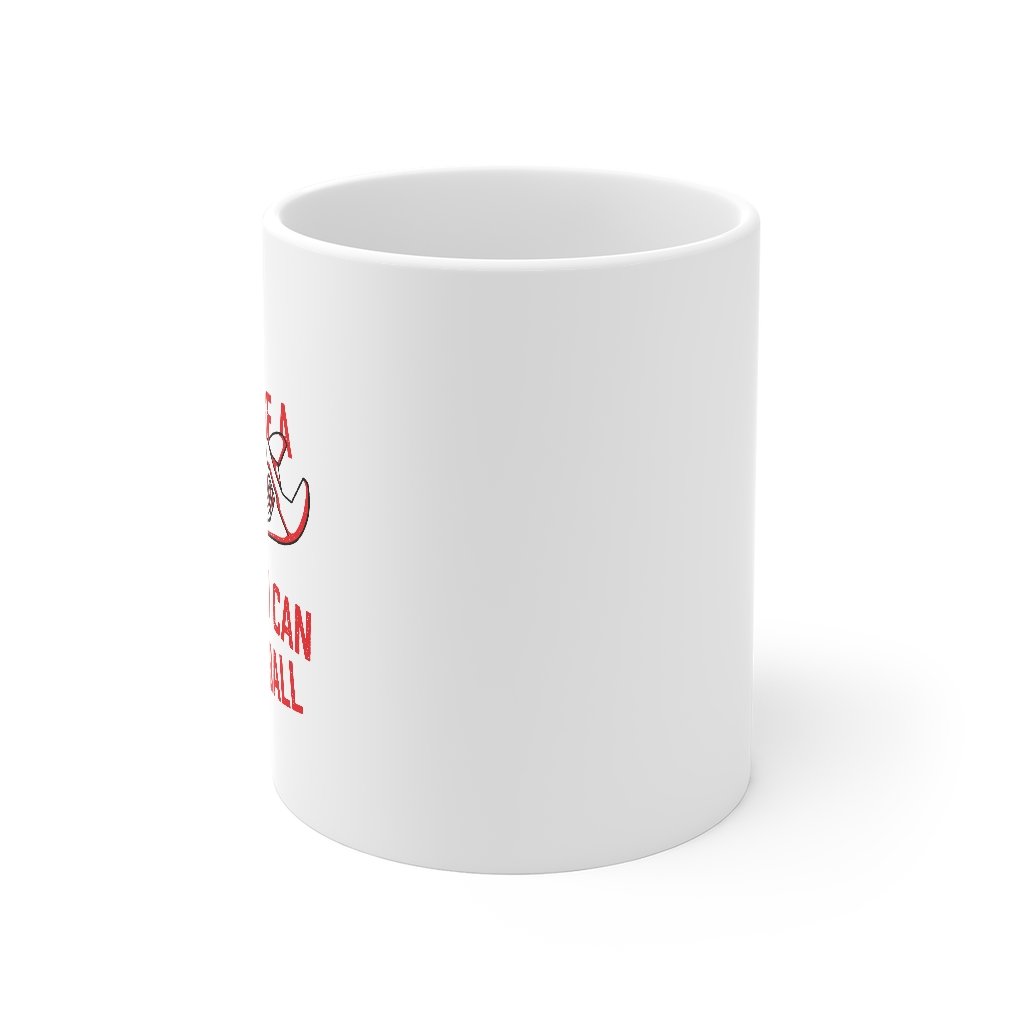 If You Can Dodge A Wrench You Can Dodge A Ball Coffee Mug | Funny Shirt from Famous In Real Life