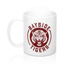 Bayside Tigers Coffee Mug 11oz | Funny Shirt from Famous In Real Life