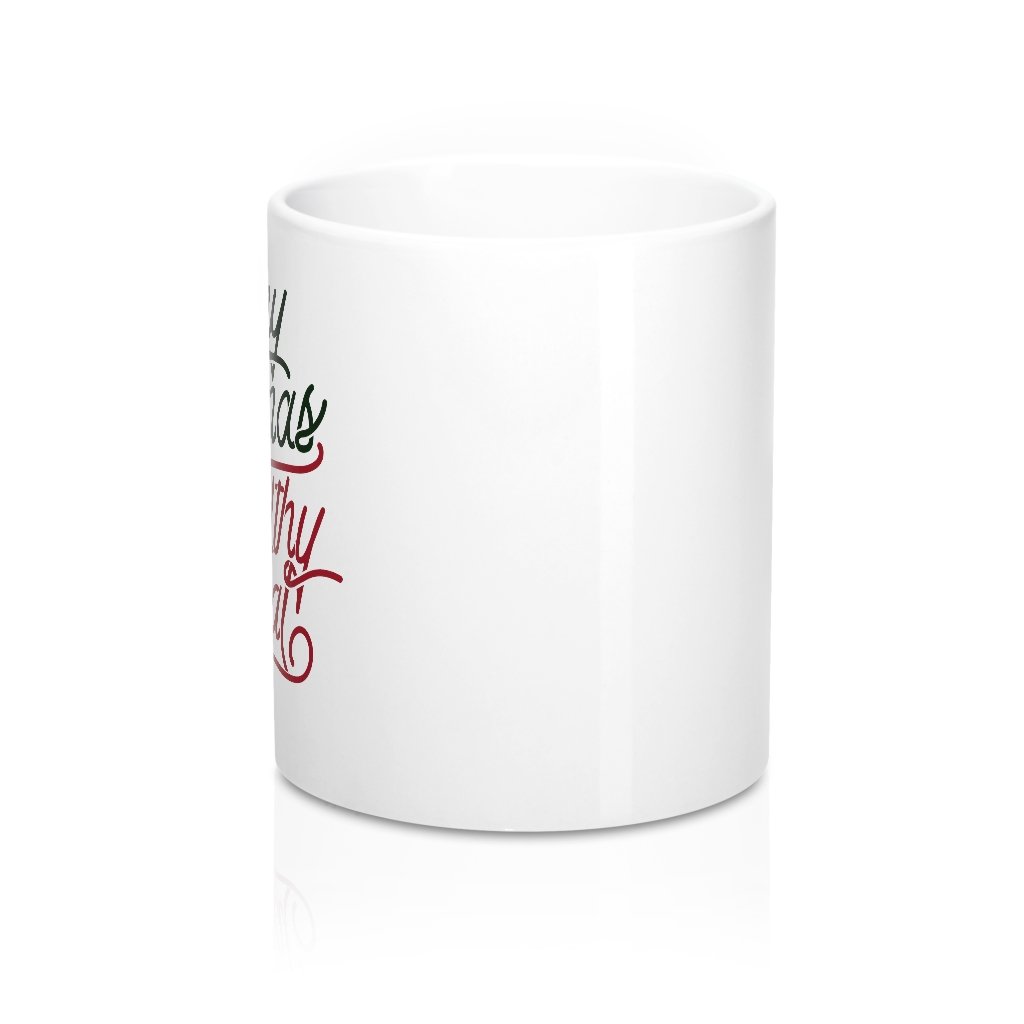 Merry Christmas Ya Filthy Animal Coffee Mug | Funny Shirt from Famous In Real Life