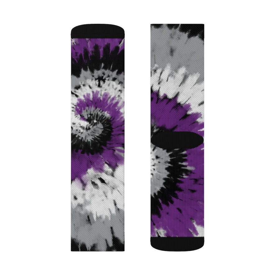 Ace Tie Dye Adult Crew Socks | Funny Shirt from Famous In Real Life