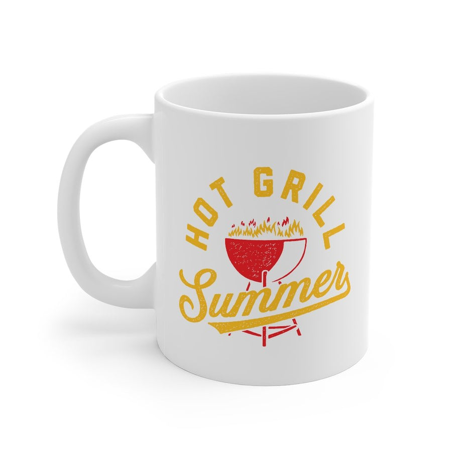 Hot Grill Summer Coffee Mug | Funny Shirt from Famous In Real Life