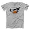 Snailed It Funny Men/Unisex T-Shirt Athletic Heather | Funny Shirt from Famous In Real Life