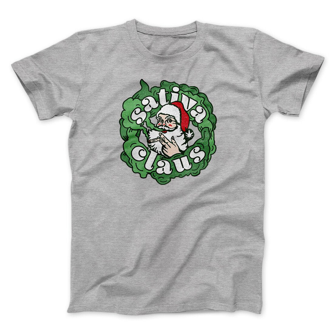 Sativa Claus Men/Unisex T-Shirt | Funny Shirt from Famous In Real Life