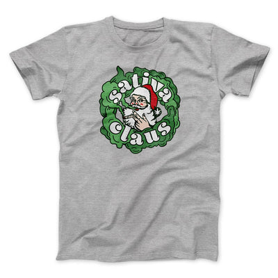 Sativa Claus Men/Unisex T-Shirt Athletic Heather | Funny Shirt from Famous In Real Life