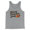 Feeling Pumpkin Spicy Funny Thanksgiving Men/Unisex Tank Top Athletic Heather | Funny Shirt from Famous In Real Life