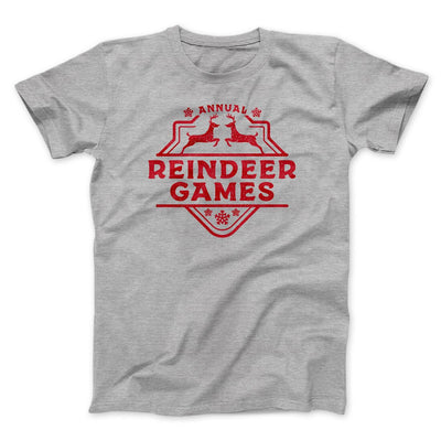 Reindeer Games Men/Unisex T-Shirt Athletic Heather | Funny Shirt from Famous In Real Life
