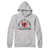 My Dog Is My Valentine Hoodie Athletic Heather | Funny Shirt from Famous In Real Life