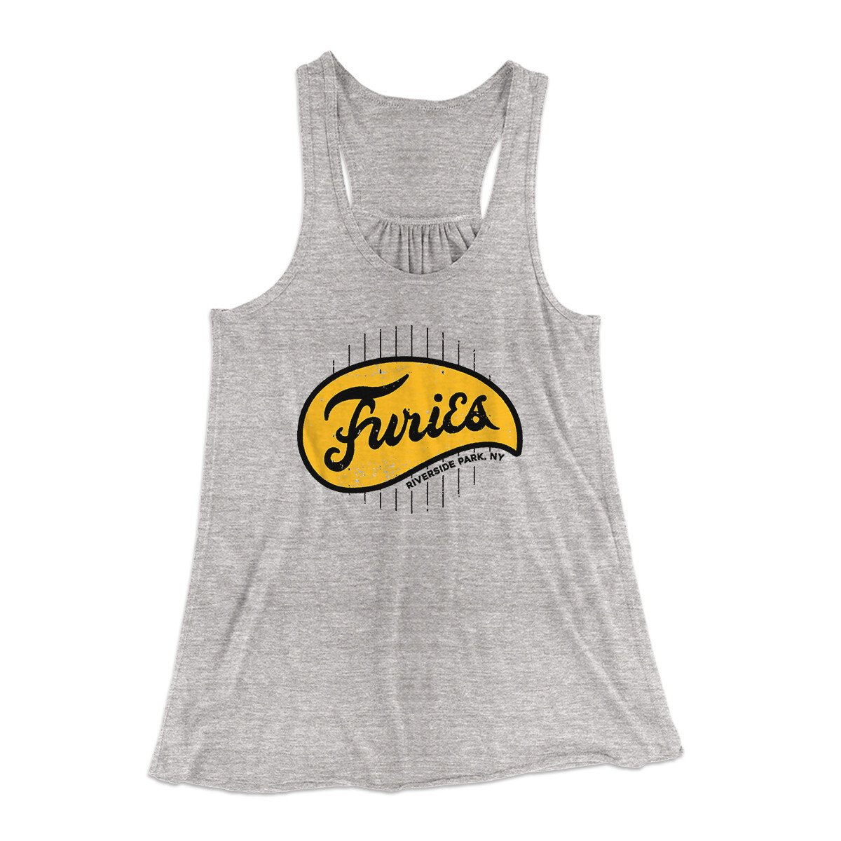 The Baseball Furies Women's Flowey Racerback Tank Top | Funny Shirt from Famous In Real Life