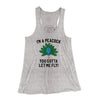 I'm A Peacock You Gotta Let Me Fly Women's Flowey Racerback Tank Top Athletic Heather | Funny Shirt from Famous In Real Life