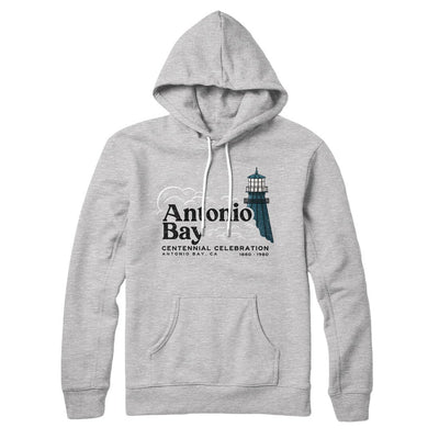 Antonio Bay Centennial Hoodie Athletic Heather | Funny Shirt from Famous In Real Life