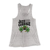 Jazz Cabbage Funny Women's Flowey Racerback Tank Top Athletic Heather | Funny Shirt from Famous In Real Life