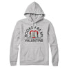 Books Are My Valentine Hoodie Athletic Heather | Funny Shirt from Famous In Real Life