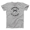 Happiness Is A Husky Men/Unisex T-Shirt Athletic Heather | Funny Shirt from Famous In Real Life