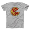 Pizza Slice Couple's Shirt Men/Unisex T-Shirt Athletic Heather | Funny Shirt from Famous In Real Life